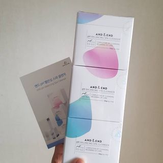 앤앤드 앤드앤엔드 pH 밸런싱 스파클렌저 — 5점을 준 리뷰어가 2021년 2월 올린 사용 사진