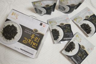 광천우리맛김 우리집밥도둑 맛있는광천김 우리김자반 50g 5봉 — 5점을 준 리뷰어가 2021년 11월 올린 사용 사진