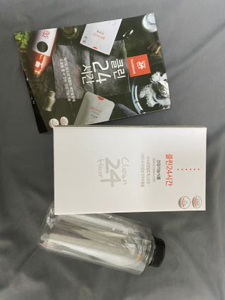 클린24시간 1BOX(5포) + 전용보틀(500ml) — 5점을 준 리뷰어가 2023년 5월 올린 사용 사진