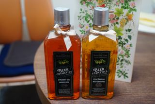 체코 비건화장품 마뉴팍투라 향좋은 천연 맥주샴푸 맥주샤워젤 — 5점을 준 리뷰어가 2022년 5월 올린 사용 사진