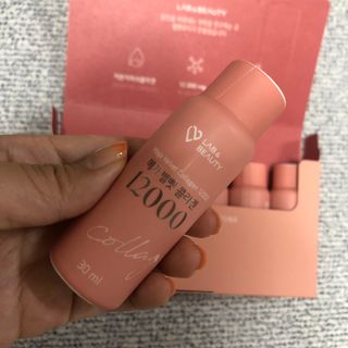 랩앤뷰티 메가 벨벳 콜라겐 12000 — 5점을 준 리뷰어가 2021년 5월 올린 사용 사진