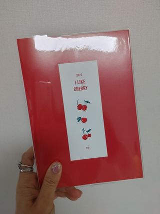 리훈 2023년 아이라이크 모눈 다이어리 미니달력 세트 — 5점을 준 리뷰어가 2022년 12월 올린 사용 사진