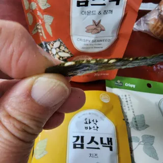 더빈트 와삭바삭 김스낵 — 4점을 준 리뷰어가 2023년 1월 올린 사용 사진
