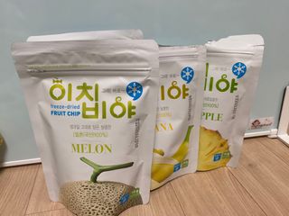 동결건조 과일칩 이치비야 4종 set — 3.5점을 준 리뷰어가 2021년 10월 올린 사용 사진