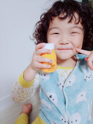 앙팡 츄어블 비타민D 1000 IU 130mg x 90정 — 5점을 준 리뷰어가 2022년 10월 올린 사용 사진