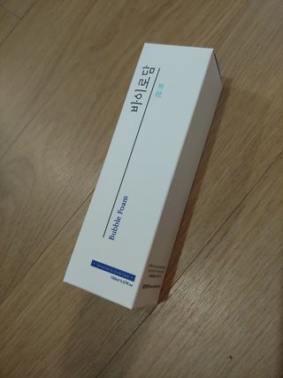 [바이로담] 저자극 약산성버블 폼 폼클렌징 150ml — 4점을 준 리뷰어가 2021년 4월 올린 사용 사진