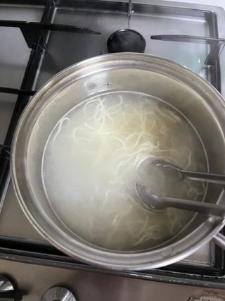 [한면원] 비빔국수 2인분 — 5점을 준 리뷰어가 2022년 8월 올린 사용 사진