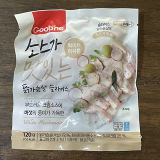 [로드몰] 초유단백 소스 닭가슴살 슬라이스 2종 — 5점을 준 리뷰어가 2021년 10월 올린 사용 사진