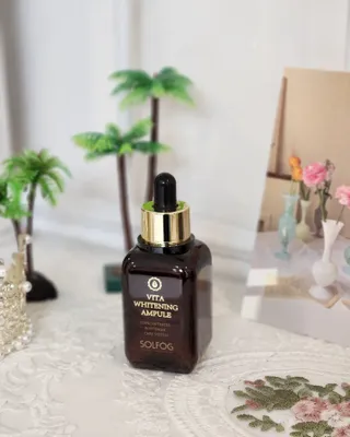 소담스퀘어 상암 솔포그 비타민 화이트닝 앰플 50ml 안티에이징 항산화 가미 잡티 트러블 세라마이드 — 5점을 준 리뷰어가 2022년 11월 올린 사용 사진