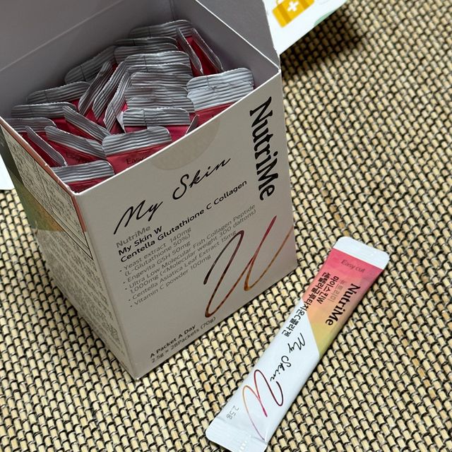 뉴트리미 마이스킨W 센텔라글루타치온C콜라겐 28포 리뷰 사진