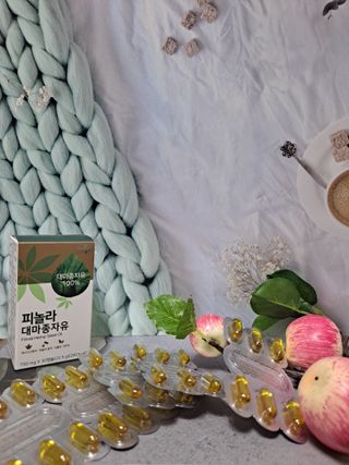 nfp 피놀라 대마종자유 — 5점을 준 리뷰어가 2021년 5월 올린 사용 사진