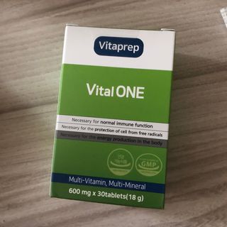 뉴트리션팩토리 비타프렙 바이탈원 종합비타민 멀티비타민 600mg — 5점을 준 리뷰어가 2021년 8월 올린 사용 사진