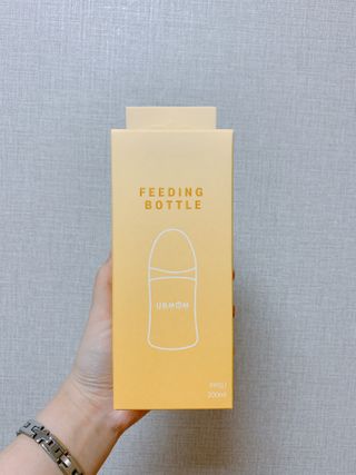 유비맘 PPSU 젖병 노꼭지_200ml_컬러 랜덤 발송 — 5점을 준 리뷰어가 2021년 1월 올린 사용 사진