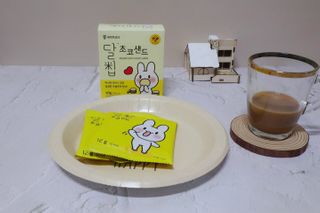 네이처오다 달칩 초코샌드 — 5점을 준 리뷰어가 2021년 1월 올린 사용 사진