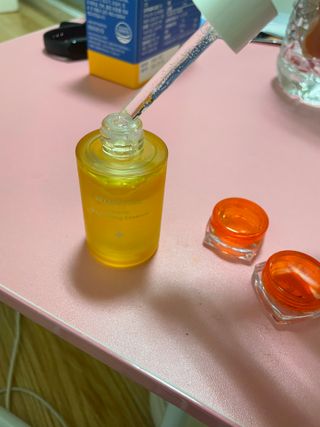 체르엠 스템앤셀 비타민 브라이트닝 에센스 30ml 1개 — 4.5점을 준 리뷰어가 2021년 9월 올린 사용 사진