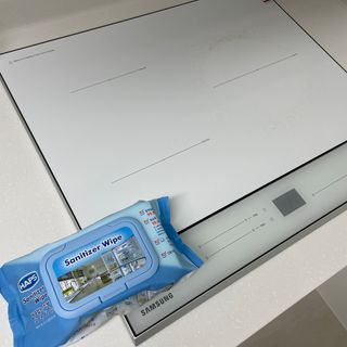 햅스 세균없는 주방 대형 2팩, HAPS sanitizer wipe — 4점을 준 리뷰어가 2022년 2월 올린 사용 사진
