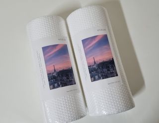 부직포나라 중금속유해물질ZERO 뜯어쓰는 주방 일회용수세미 60매 2매 — 5점을 준 리뷰어가 2022년 11월 올린 사용 사진