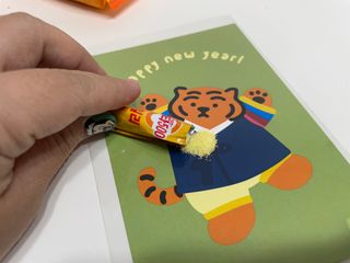 광동제약 [광동] 비타500데일리스틱 70포X2개 + 뚱랑이엽서 + 쇼핑백 증정 — 5점을 준 리뷰어가 2022년 1월 올린 사용 사진
