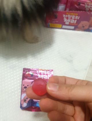 [팔도] 잔망루피젤리 믹스베리맛 42g 8개 — 4점을 준 리뷰어가 2022년 1월 올린 사용 사진