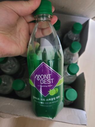 몽베스트 Montbest with Sparkling water Lime20병 — 5점을 준 리뷰어가 2023년 3월 올린 사용 사진