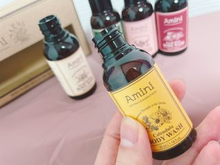 아미니 플라워 테라피 바디워시  5종키트 — 5점을 준 리뷰어가 2020년 12월 올린 사용 사진