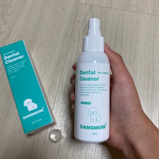 [댕모어 클리너 3종] 아이클리너 / 이어클리너 / 덴탈클리너 3종 세트 (120ml) — 5점을 준 리뷰어가 2023년 10월 올린 사용 사진