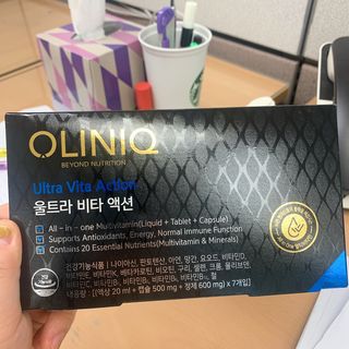 올리닉 울트라비타액션 — 5점을 준 리뷰어가 2021년 9월 올린 사용 사진