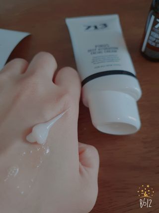 [세븐원쓰리 713] 내 본연의 피부회복 피누스 소나무보습크림 — 5점을 준 리뷰어가 2021년 10월 올린 사용 사진