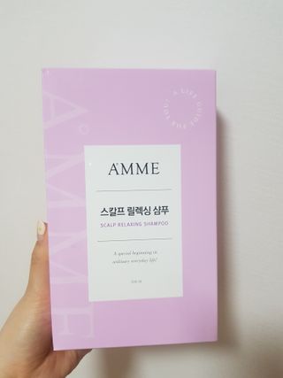 아므 스칼프 릴렉싱 샴푸 — 5점을 준 리뷰어가 2021년 4월 올린 사용 사진