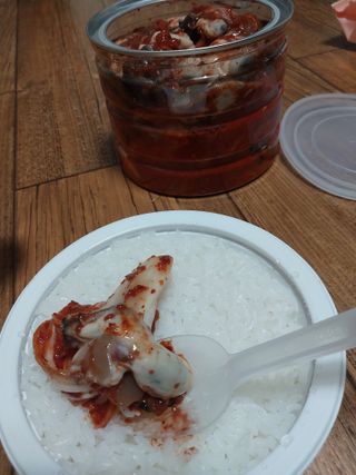 셰프애찬 별미김치 굴겉절이 1kg — 5점을 준 리뷰어가 2022년 12월 올린 사용 사진