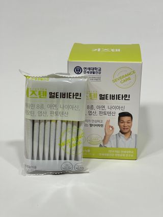연세생활건강 키즈텐 멀티비타민 1BOX (30포) — 4.5점을 준 리뷰어가 2022년 5월 올린 사용 사진