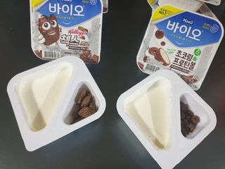 매일바이오 토핑요거트 — 5점을 준 리뷰어가 2021년 5월 올린 사용 사진