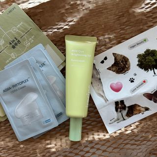 아이레시피 마일드시카 브라이트닝 업 선스크린 SPF50+ PA++++ — 3점을 준 리뷰어가 2023년 6월 올린 사용 사진