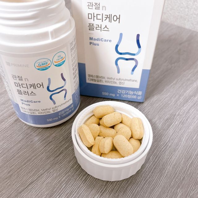 평생 써야하는 관절의 건강을 위한 완벽설계 솔루션 관절n마디케어 플러스 120정 리뷰 사진