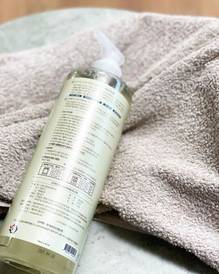 고위드올인원 세탁세제 1000ml — 5점을 준 리뷰어가 2021년 5월 올린 사용 사진