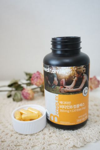 메디타민 비타민B 컴플렉스 — 5점을 준 리뷰어가 2021년 8월 올린 사용 사진