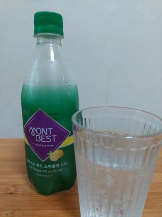 몽베스트 Montbest with Sparkling water Lemon OR Lime 20병(랜덤) — 5점을 준 리뷰어가 2023년 8월 올린 사용 사진