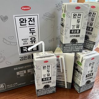 완전두유 국산콩 저당 3종 — 4점을 준 리뷰어가 2022년 10월 올린 사용 사진