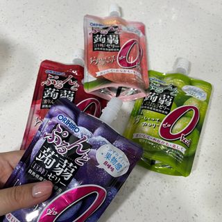 ORIHIRO 오리히로 곤약젤리 제로칼로리 130g 4종 4팩(맛별로 1팩씩) — 5점을 준 리뷰어가 2023년 2월 올린 사용 사진