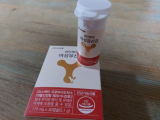 메이준뉴트리 메이준쎌 편안해질 여성유산균 — 5점을 준 리뷰어가 2021년 2월 올린 사용 사진