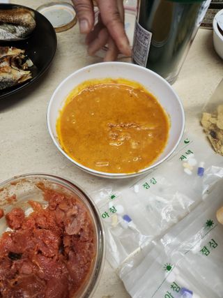 디케이식품(주) 화이트라구 엠빠나다 — 5점을 준 리뷰어가 2023년 2월 올린 사용 사진