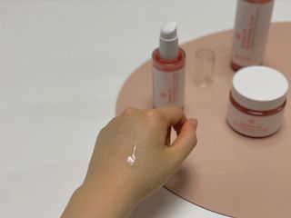 아이앤립 / EYENLIP 아이앤립 연어오일 리바이탈라이징 토너+앰플+크림 3종 세트 — 5점을 준 리뷰어가 2021년 5월 올린 사용 사진