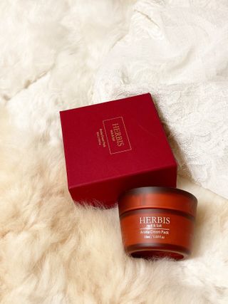 약손명가코스메틱 헤르비스 아로마 크림팩 50ml — 5점을 준 리뷰어가 2021년 2월 올린 사용 사진