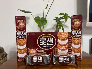 롯데제과 롯샌 카페크런치 — 5점을 준 리뷰어가 2021년 10월 올린 사용 사진