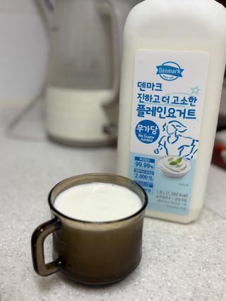 프리_[덴마크] 진하고 더 고소한 플레인 요거트 1.8L — 4점을 준 리뷰어가 2025년 5월 올린 사용 사진