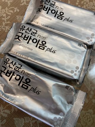 프리마인 유산균 국가지정연구소 선정, 살아있는 생유산균 200억 마리의 힘. 유산균n굿바이옴플러스 — 4점을 준 리뷰어가 2021년 9월 올린 사용 사진