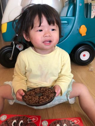 NISSIN 닛신 크리스피 초코 — 5점을 준 리뷰어가 2022년 11월 올린 사용 사진