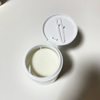랑벨 비타 에너지 잡티 앰플 패드 65매 (투명하고 밝은 얼굴 광채패드) — 5점을 준 리뷰어가 2022년 6월 올린 사용 사진