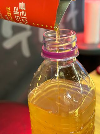 클린24시간 레드박스 1BOX(5포) + 전용보틀(500ml) — 5점을 준 리뷰어가 2024년 2월 올린 사용 사진