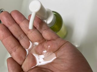 스킨큐어 산다화 순한 클렌징 동백 오일 200ml — 4점을 준 리뷰어가 2023년 5월 올린 사용 사진